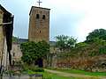 Bonnecombe l'Abbaye (12) : Tour-porche, sortie