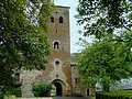 Bonnecombe l'Abbaye (12) : Tour-porche, l'entrée