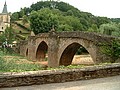Belcastel (12) le pont sur l'Aveyron