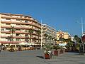 Canet (66) : la place de la Méditerranée