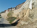 Carla Bayle (09) vue sur le lac et la chaine des Pyrenees