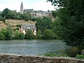 Durenque (12) le village vu du lac