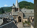 Estaing (12) eglise Saint-Fleuret