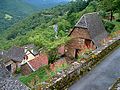 La Vinzelle (12) : Maison et jardin en terrasse