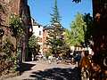 Marcillac-vallon (12) : place centrale