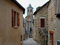 Najac (12) : Le village et l'eglise