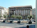 Nimes (30) Maison carre, Temple Antique