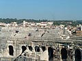 Nimes (30) Interieur des arenes