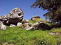 Peyrebrune (12) : Chaos rocheux