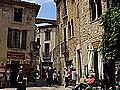 Saint-Guilhem-Le-Désert (34) : Place de la Liberté